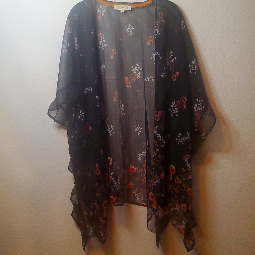Rewind Floral Cardigan Or Cover Up
